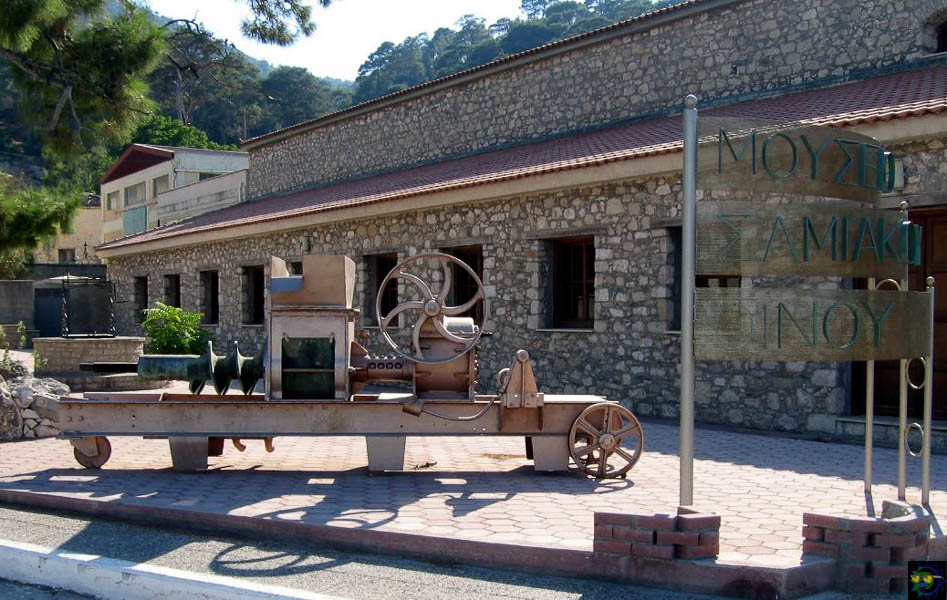 Das Weinmuseum in Vathy 